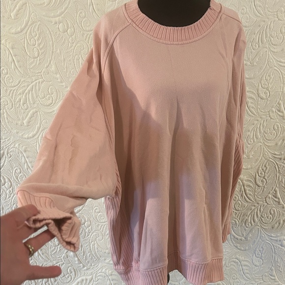 Women’s Pink Oversized Sweater/sweatshirt - Picture 1 of 4